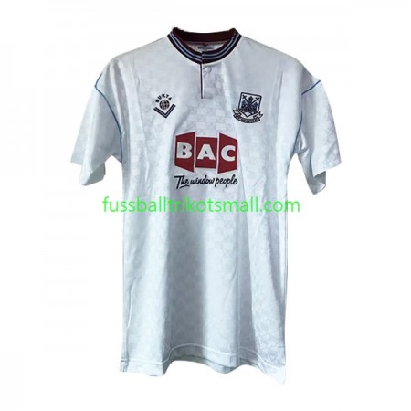 Fußballtrikots West Ham United 1989-1990 Retro Kurzarm Auswärts-trikot kaufen